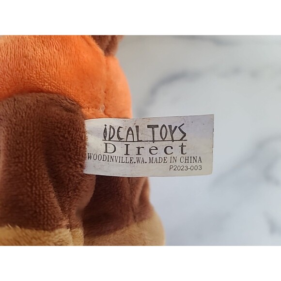 Ideal Toys Direct Hot Dog Plush Brown Puppy 10” Stuffed Animal, READ Description - Picture 10 of 10
